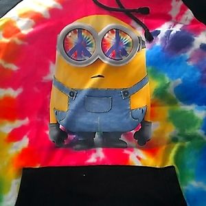 Minor tye dye hoodie